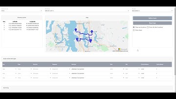 Angular based Map Integration