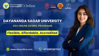 DSU Online Degree Programs - MBA, MCA, BBA, BCA, B.Com | 70 Years Legacy