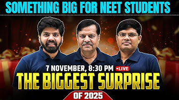 Something BIG Is Coming : The Biggest Reveal of 2025 for NEET Students | eSaral NEET