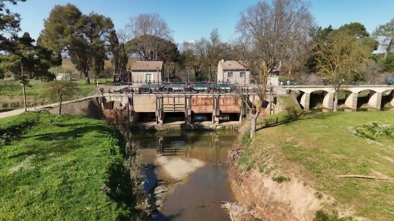 Canal du Midi - Ouvrages du Libron (34 Hérault)
