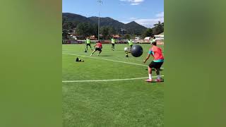 FUN SWISS BALL SPEED, AGILITY AND REACTION DRILL