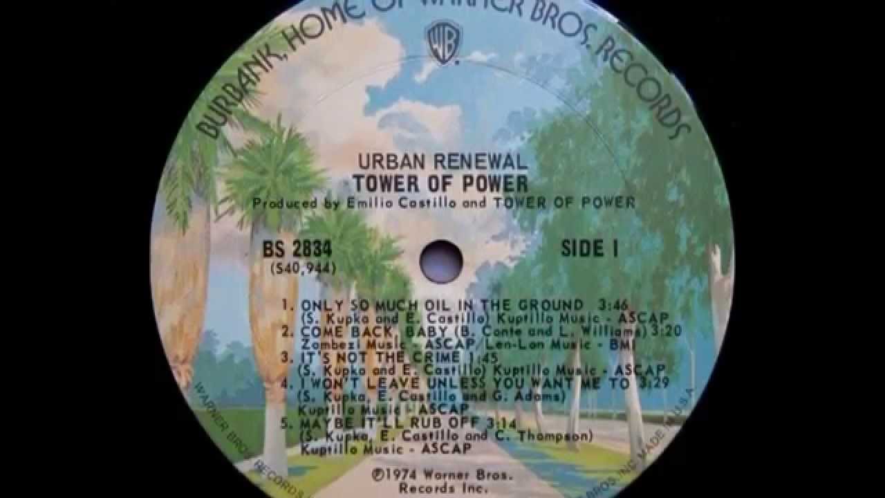Tower Of Power - Only So Much Oil In The Ground (1974) - YouTube