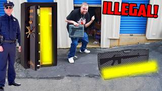I Bought a Storage Unit FULL Of Gun Cases and a Safe!