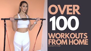 Redge Fit | Home Squat Bar, 180LBS All in One Home Workout Bar screenshot 3