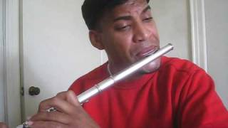 Dameon Locklear covers 'And I Love Her' by the Beatles (flute)