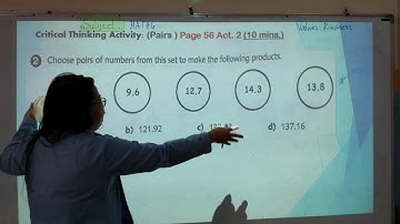 Unit 6-lesson 4: Multiplying decimals part 2