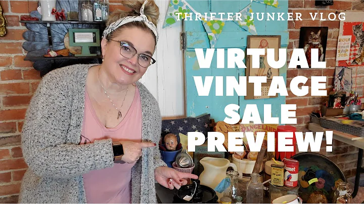 Thrifter Junker Vlog & Live Vintage Sale Preview! ...