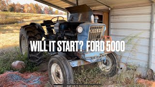 Will it start? Ford 5000 tractor  sitting for 2 years