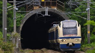 2026/7/21(火) 羽越本線 E653系 583系リバイバル色(月光色) いなほ8号
