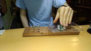 9-hole peg test (9HPT) DiY -- test 1 --