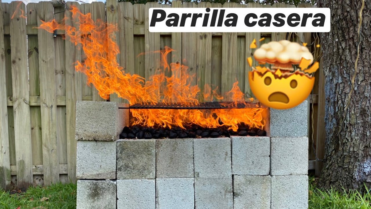 COMO HACER UNA PARRILLA CASERA YouTube COMO HACER UNA PARRILLA CASERA YouTube