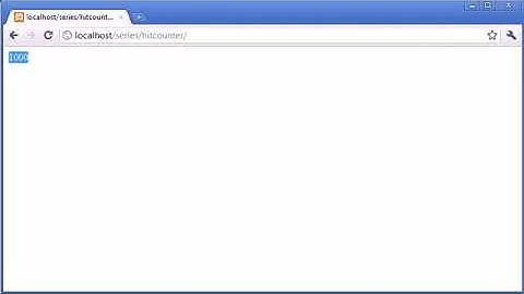 Beginner PHP Tutorial   92   Creating a non unique Hit Counter ‏