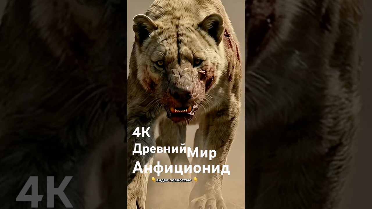 4К. Хищники Древнего Мира. Анфиционид. 