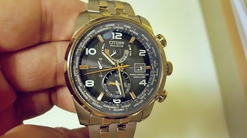 How to set the Time and Date manually on a Citizen Radio Controlled Watch (H820)