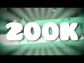 THANK YOU FOR 200,000 SUBSCRIBERS!! | Geometry Dash Juniper
