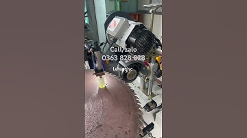 Máy mài lưỡi cưa tự động #lehungjsc #machine #nghềmộc #cnc #maymai