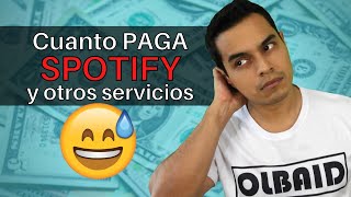 💲Cuanto PAGA SPOTIFY, Apple, Amazon, etc.| Curso Marketing y Negocio Musical
