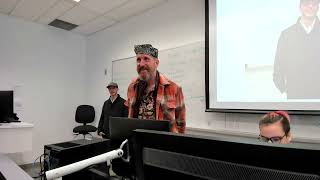 Behind the scenes at Seneca with voice actor Christian Potenza and audio engineer David Whalen