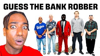 5 Actors vs 1 Real Bank Robber