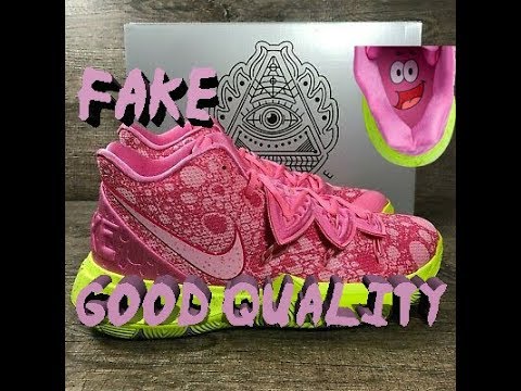 Unboxing: Kyrie 5 Patrick Star | FAKE 