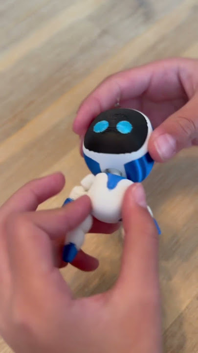 3D Print Astro Bot Keychain #3dprint #handmade #astrobot #astrobotps5 #astrosplayroom #shorts