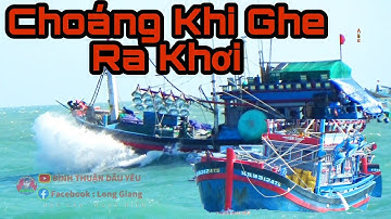 🔴 Cảnh Quay Ghe Lưới Rút || Pha Súc Khánh Hoà Ra Khơi Nghẹt Cảng