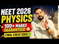 NEET 2026 Physics: 100+ Marks Guaranteed 😱 | Final Cheat Code | ssp sir #neet2026 #sachinsirphysics