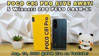 POCO C81 PRO GIVE AWAY & CASH-G!