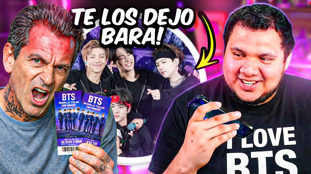 BROMA A REVENDEDOR DE BOLETOS DE BTS (Broma Telefónica)