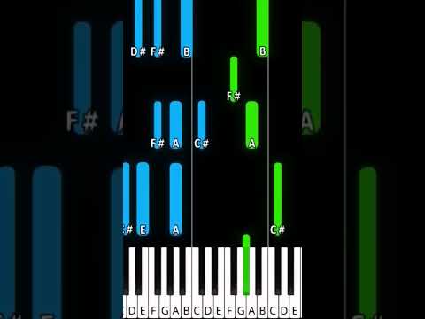 Bing bong song piano tutorial