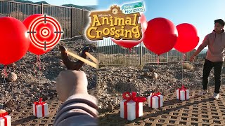 DIY \& Slingshot Life Size Animal Crossing New Horizons Balloon Gifts