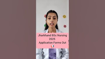 📢 Jharkhand BSc Nursing 2025: Application Form Out|Eligibility| Syllabus|Exam Date #jcece  #nursing