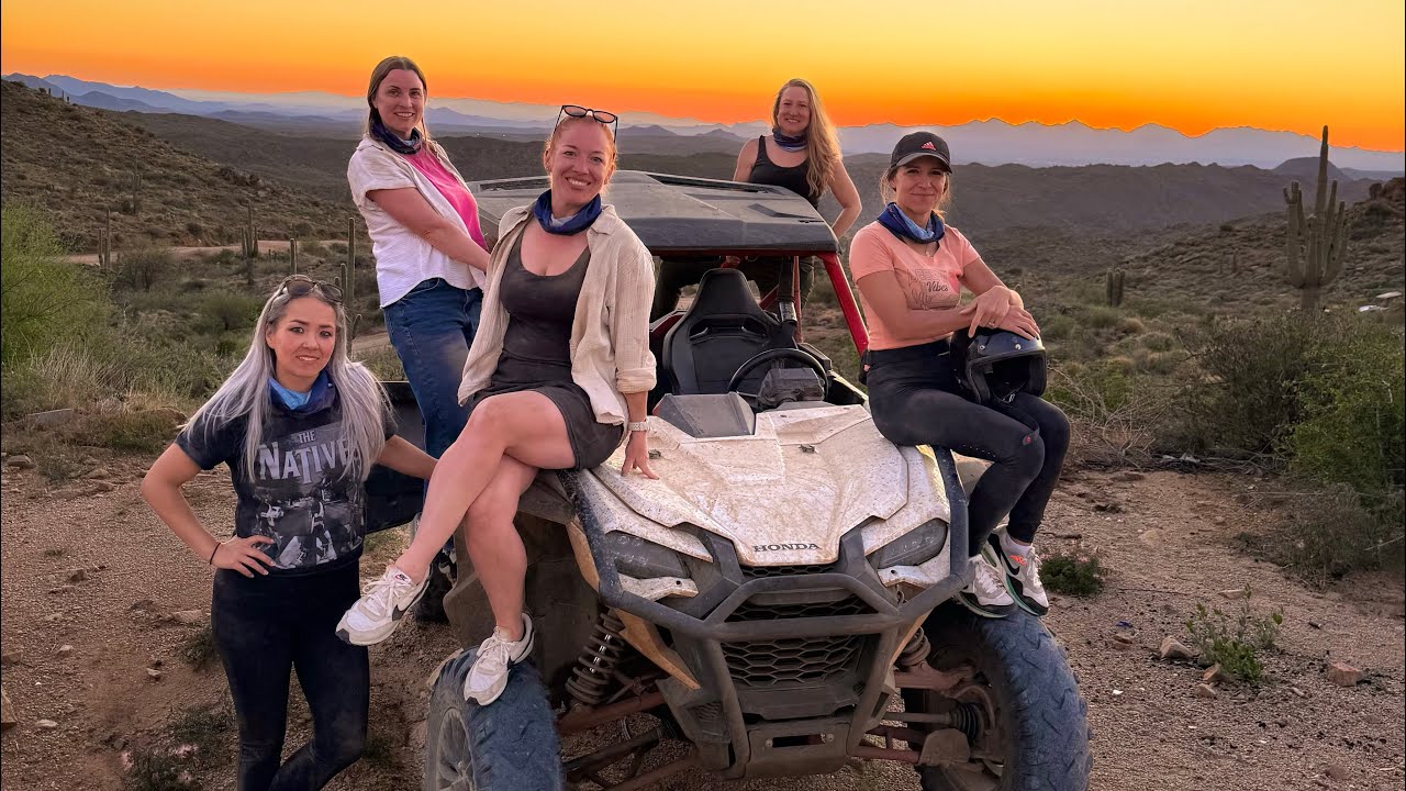 Phoenix ATV Tours:  Desert Monsters Tours Arizona’s best Sunset ATV tour