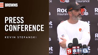 Kevin Stefanski: Great to have this many guys here and working together | Press Conference