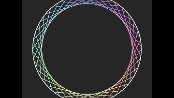 Connecting circle. #openframeworks #creativecoding #programming