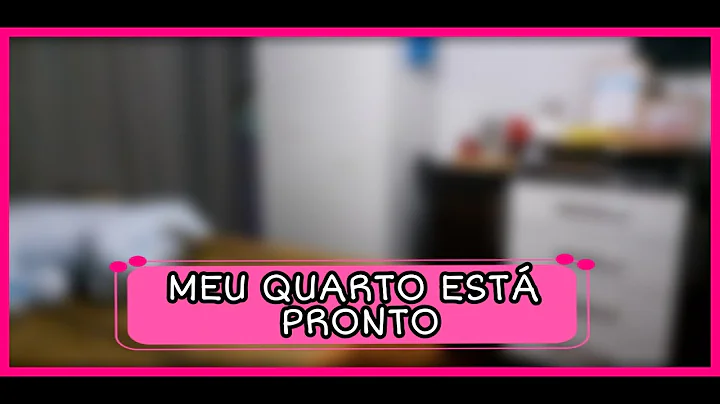 Tour pelo meu quarto pronto. | Jessica Souza