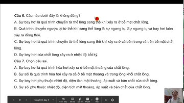 38 Sự chuyển thể của các chất – baitap Thêm3