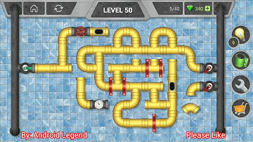 Pipeline Extra Level 50 All 3 stars By Pixign, Android Solution