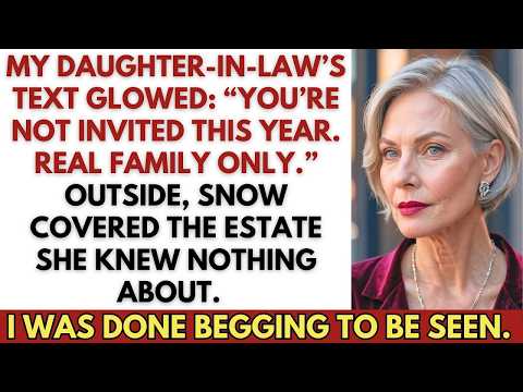 My daughter in law uninvited me in 11 words, so I invited everyone she cut
