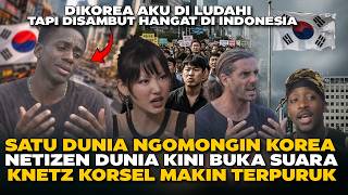 KNETZ TERPURUK! SATU DUNIA OMONGIN KOREA - TURIS KULIT HITAM DI EJEK DI KOREA DI SAMBUT DI INDONESIA