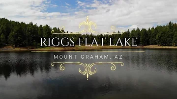 RIGGS FLAT LAKE Drone AIR drone ~ Mount Graham, Arizona
