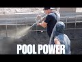 THIS DID NOT GO AS PLANNED | BUILDING OUR DREAM BACKYARD GUNITE SWIMMING POOL | SPRAYING SHOTCRETE