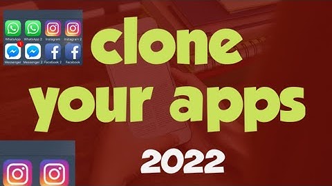 How to clone apps in android in 2022 #app cloner
