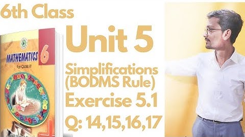 Maths Class 6| Exercise 5.1| Q: 14,15,16,17| #sindhtextbookboard