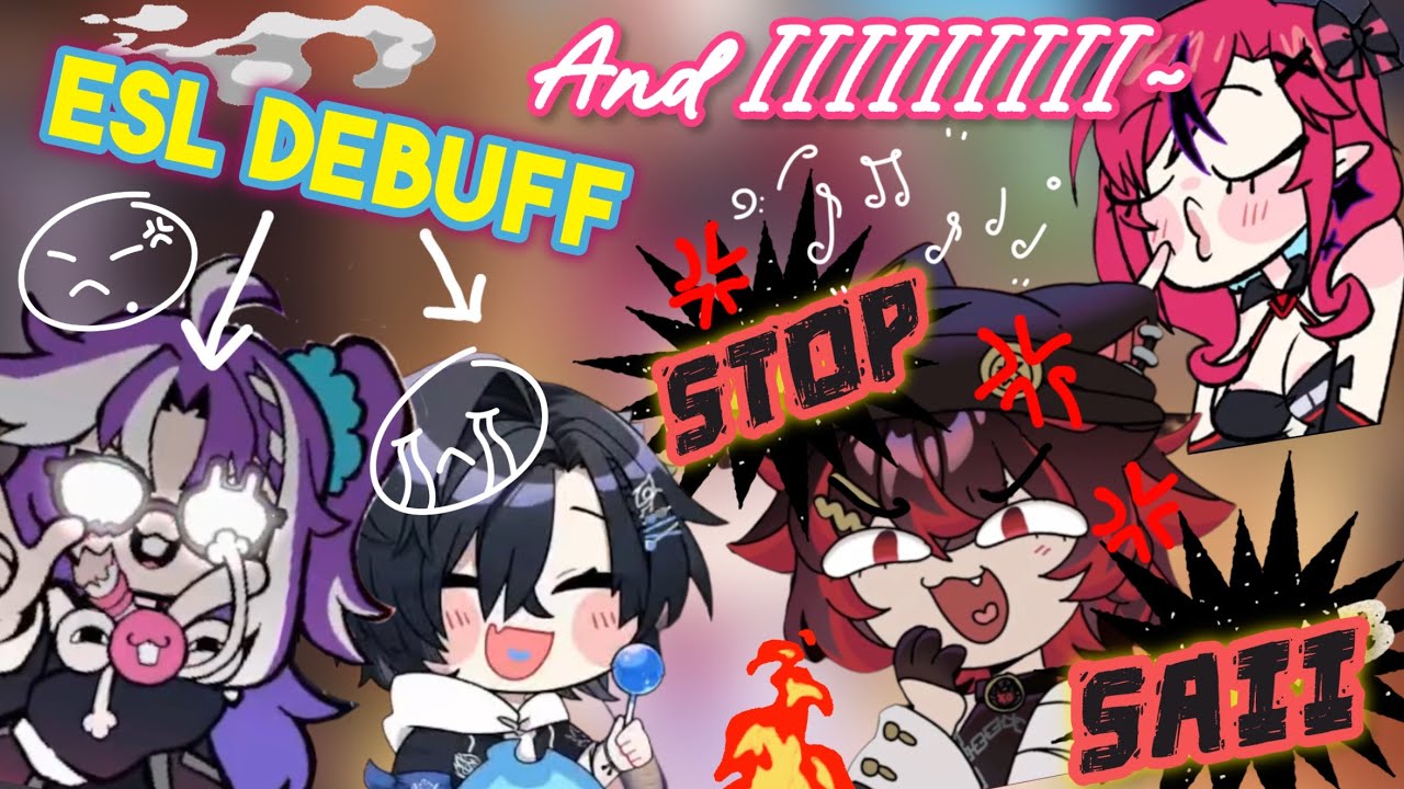 Michi & U-san are suffering because of ESL vs Kuro is suffering because of Saiiren