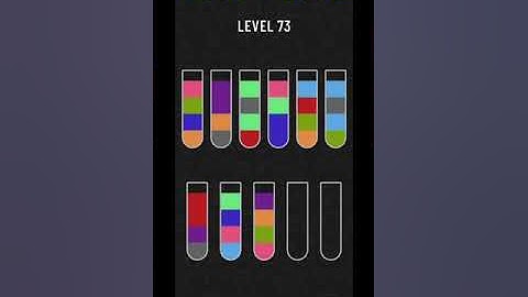 Water sort puzzle level 73