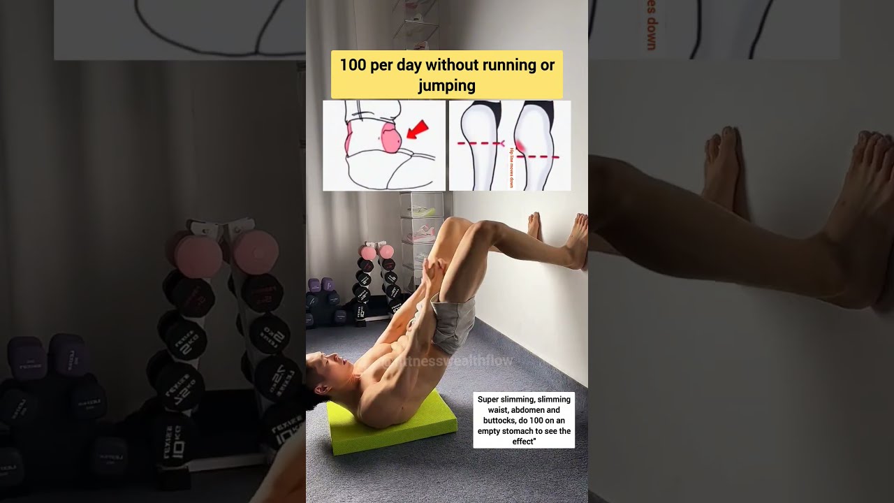 No Running Or Jumping Just One Move To Slim Your Waist Lift Hips And Tone Up 