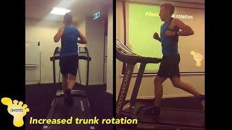 Enhance Running: increased trunk rotation