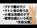 ブドウ糖のウソ・ケトン食の危うさ・小麦は危険のデマ・標準治療という名の「失敗治療」世古口裕司