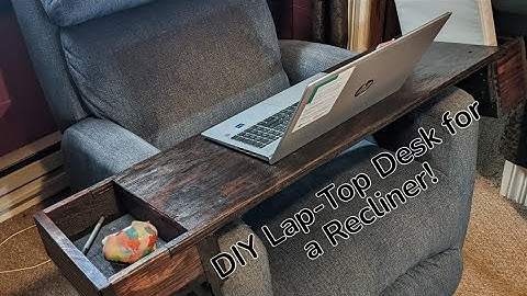 DIY Amazing Lap-Top Work Desk!